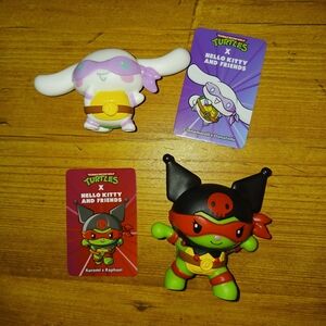 McDonald's Hello Kitty Teenage Mutant Ninja Turtle Figures Kuromi Cinnamoroll